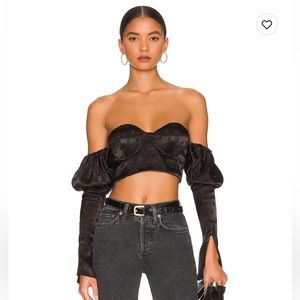 Bustier Cop top off the shoulder top
